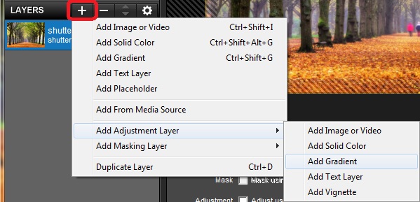 AddAdjustmentGradient
